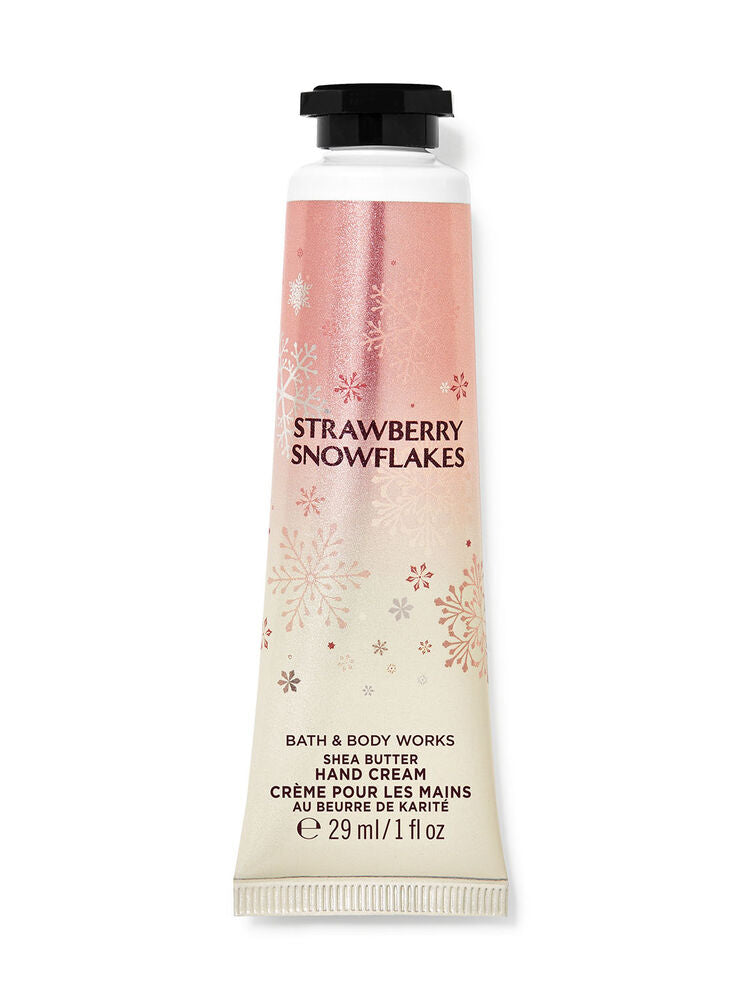 Bath and Body Works Strawberry Snowflakes Hand Cream