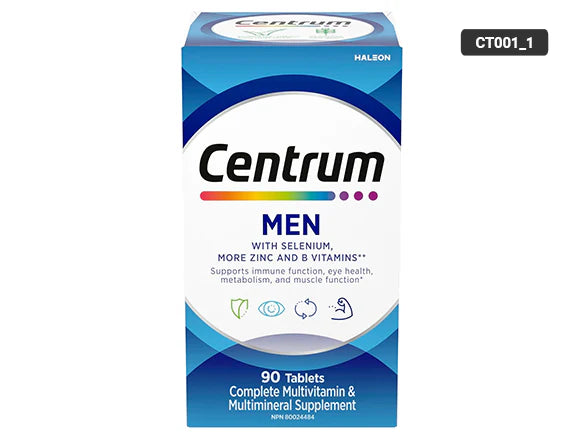 Centrum Men Multivitamin 90 Tablets - CANADA - 062107084505