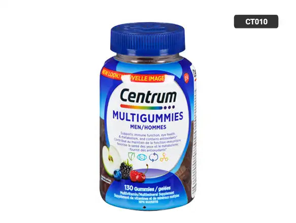 Centrum Men MultiGummies 130 Gummies - 062107090889