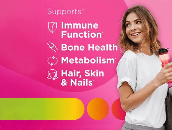 Centrum Multi + Beauty MultiGummies 90 Gummies - 062107090896