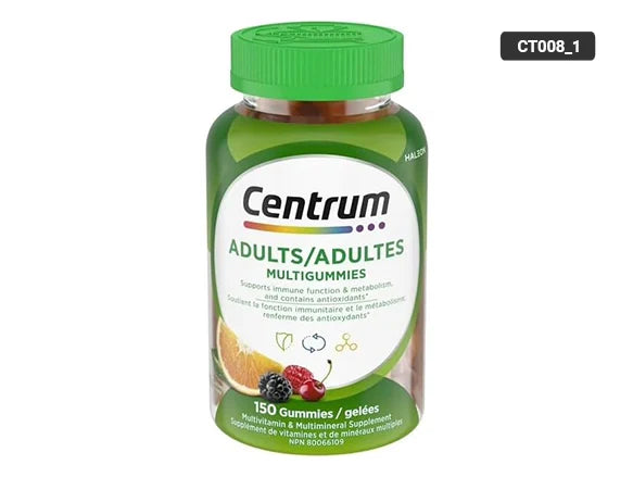 Centrum Adults MultiGummies 150 Gummies - CANADA - 062107090834