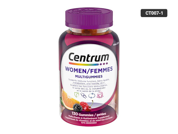 Centrum Women MultiGummies 130 Gummies - 062107090858