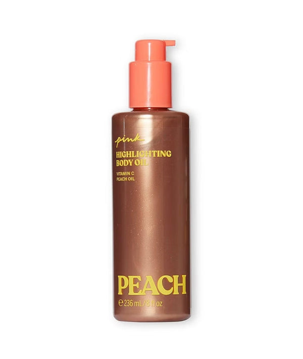 Victoria's Secret Pink Peach Highlighting Body Oil