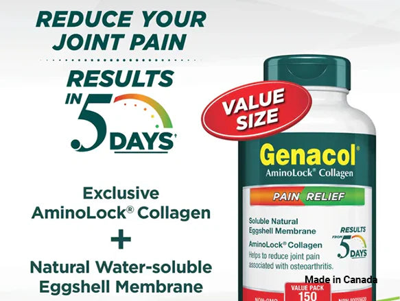 Genacol Pain Relief 150 Capsules - 828875107002