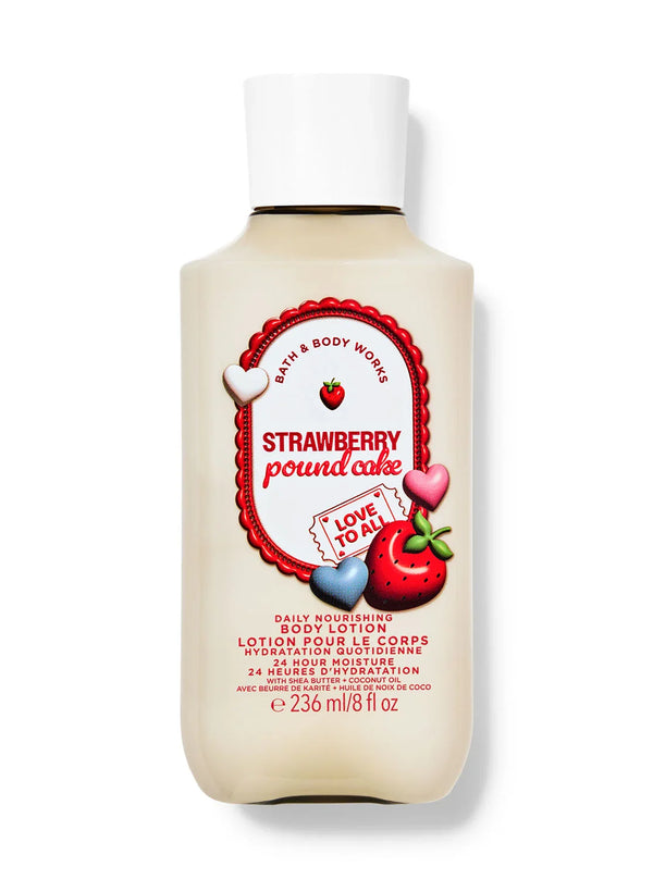 Bath and Body Works Strawberry Pound Cake Body Lotion
