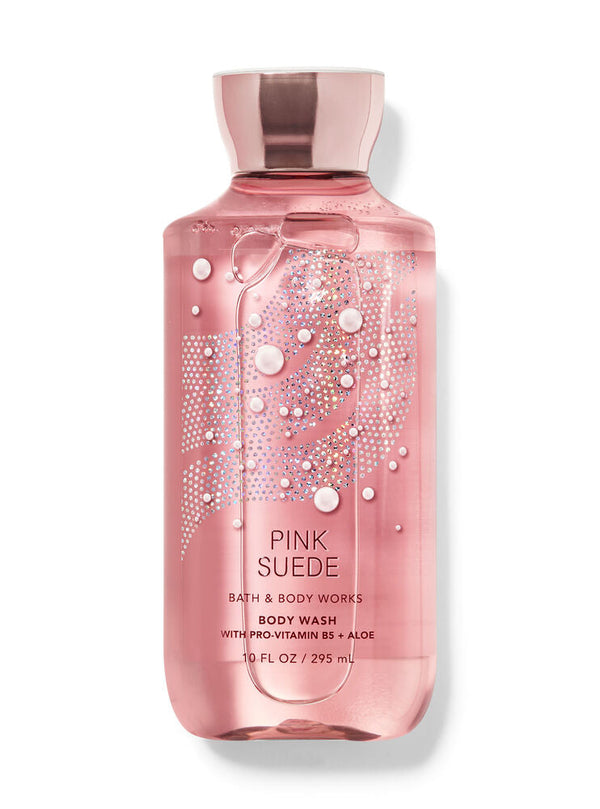 Bath and Body Works Pink Suede Body Wash