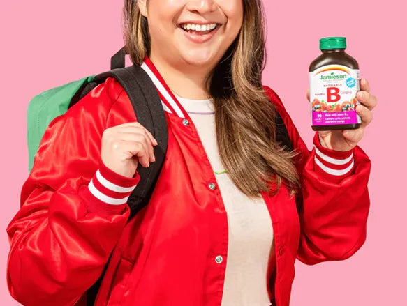 Jamieson Chewable Vitamin B Complex 90 Tablets - 064642065995
