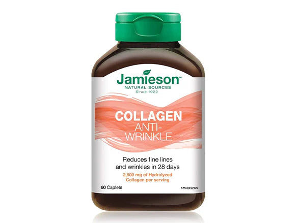 Jamieson Collagen Anti Wrinkle 60 Caplets - CANADA - 064642078667