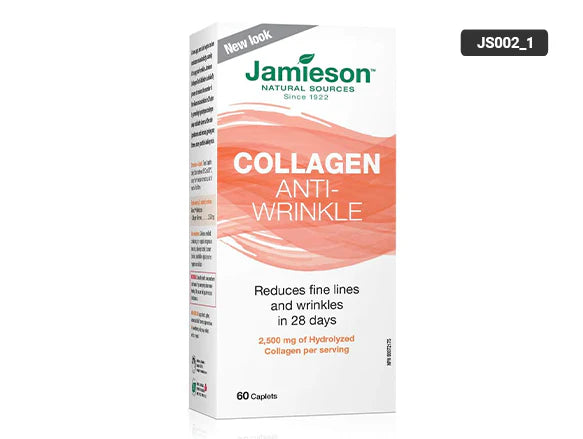 Jamieson Collagen Anti Wrinkle 60 Caplets - CANADA - 064642078667