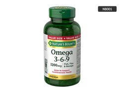 Natures Bounty Omega 3-6-9 200 Softgels - 029537276832