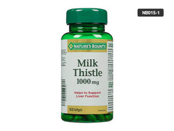Natures Bounty Milk Thistle 1000mg 50 softgels - 029537019477