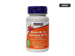 Now Brain B-12 1000mcg 100 Lozenges - 733739804952