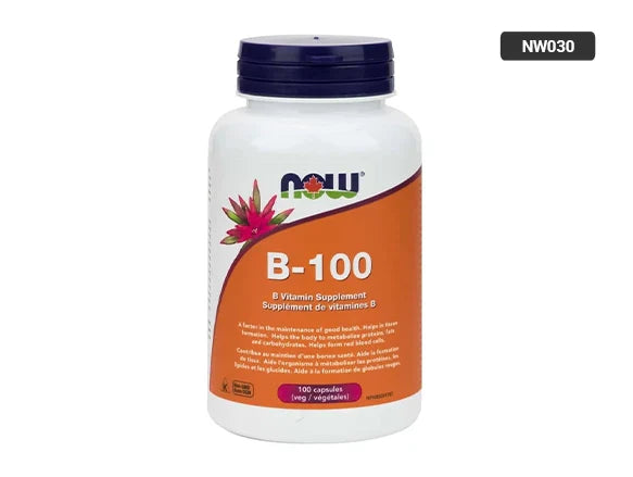 Now B - 100 100 Veg Capsules - 733739804365