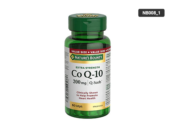 Natures Bounty Co-Q10 200mg 60 Softgels - CANADA - 029537171397