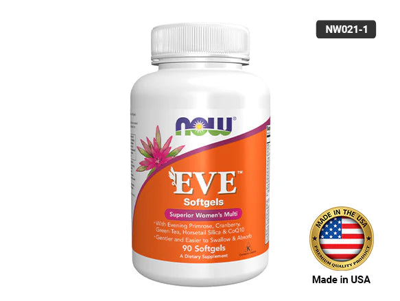Now Eve Womens Multivitamin 90 Softgels - USA - 733739038029