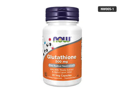 Now Glutathione 500mg 30 Capsules - USA