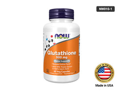 Now Glutathione 500mg 60 Capsules - USA