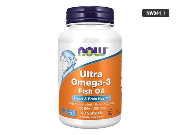 Now Ultra Omega-3 Fish Oil 90 Softgels - 733739016614