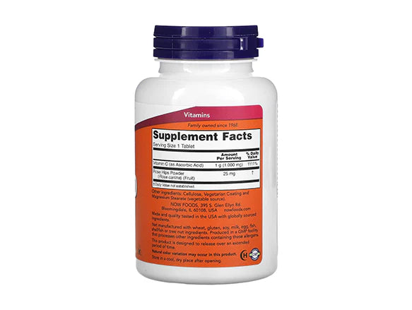 Now Vitamin C 1000mg Antioxidant Protection 100 Tablets - USA