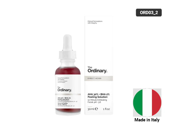 THE ORDINARY Direct Acids AHA 30% + BHA 2% Peeling Solution 30ml - ITALY