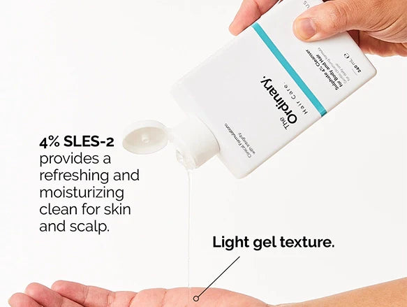 The Ordinary Sulphate 4% Cleanser for Body and Hair 240ml - USA - 769915199291