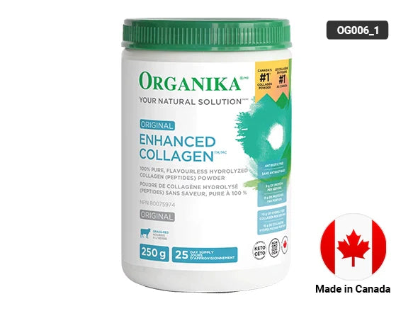 Organika Enhanced Collagen Original 250g - 620365018276