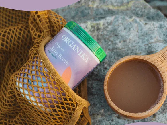 Organika Original Bone Broth Beef Protein Powder 300g - CANADA - 620365018511