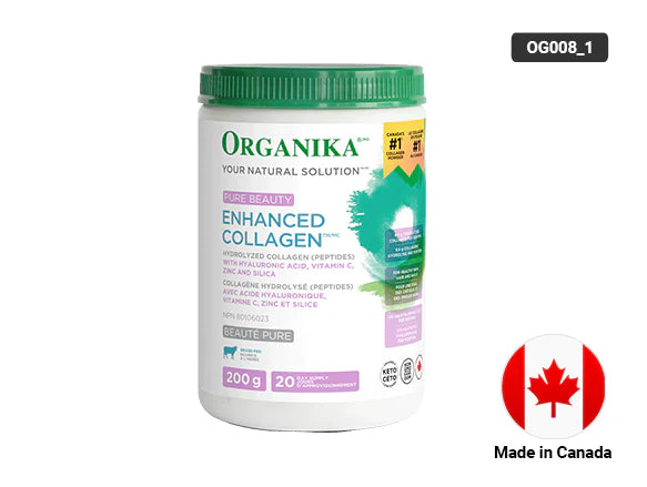 Organika Pure Beauty Enhanced Collagen 200g - CANADA - 620365031046