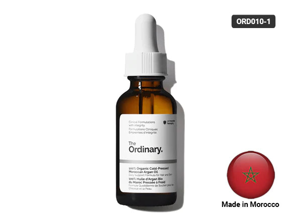 The Ordinary 100% Organic Cold-Pressed Moroccan Argan Oil 30ml - MOROCCO