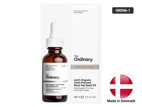 The Ordinary 100% Organic Cold-Pressed Rose Hip Seed Oil 30ml - DENMARK - 769915195552