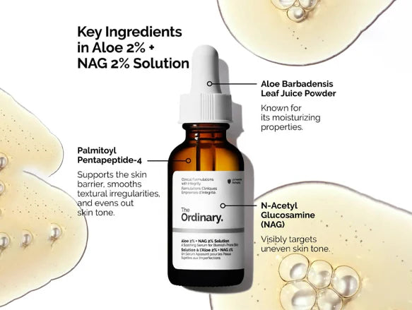 The Ordinary Aloe 2% + NAG 2% Solution 30ml - CANADA