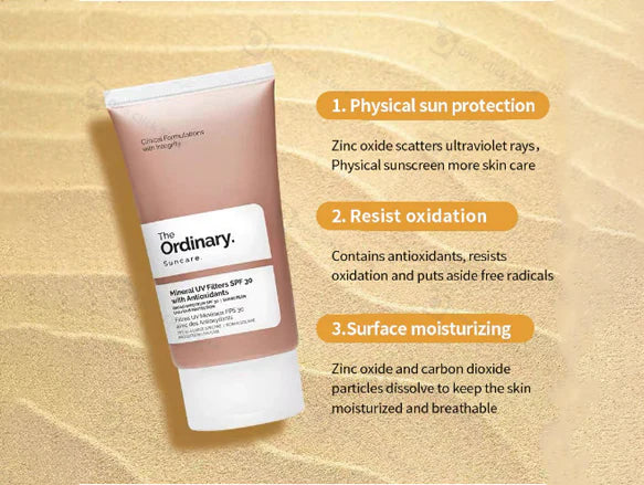The Ordinary Mineral UV Filters SPF 30 With Antioxidants 50ml - CANADA