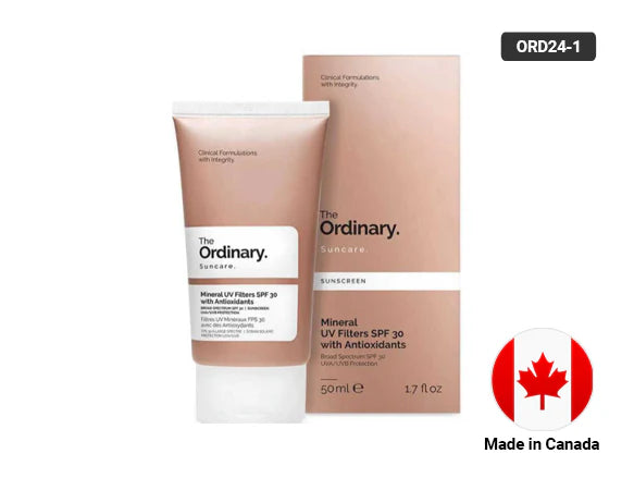 The Ordinary Mineral UV Filters SPF 30 With Antioxidants 50ml - CANADA