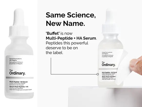 The Ordinary Multi-Peptide + HA Serum (Buffet) 30ml - CANADA