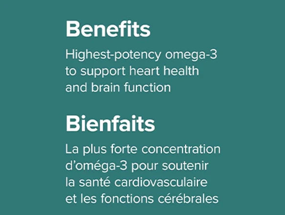 Webber Naturals Triple Strength Omega-3 900mg 120 Softgels - CANADA - 625273038798