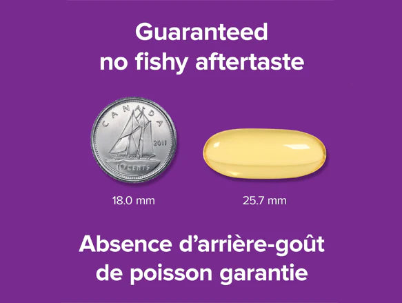 Webber Naturals Extra Strength Omega-3 EPA/DHA 700mg 100 Softgels - CANADA - 625273033977