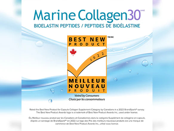 Webber Naturals Marine Collagen30 120 Capsules - CANADA - 625273036572