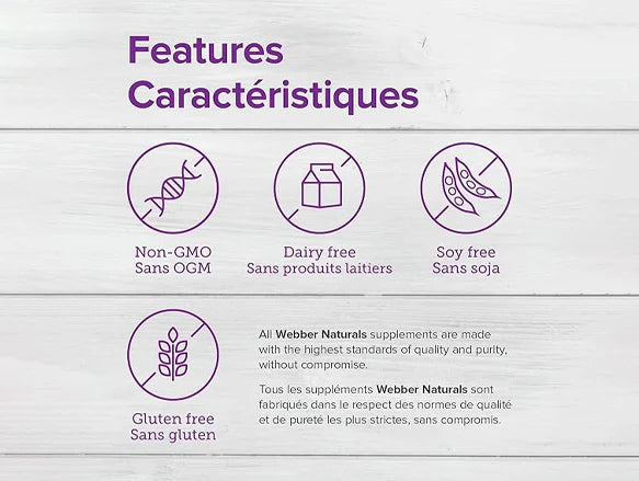 Webber Naturals Vitamin C 1000mg 150 Tablets - CANADA - 625273039078